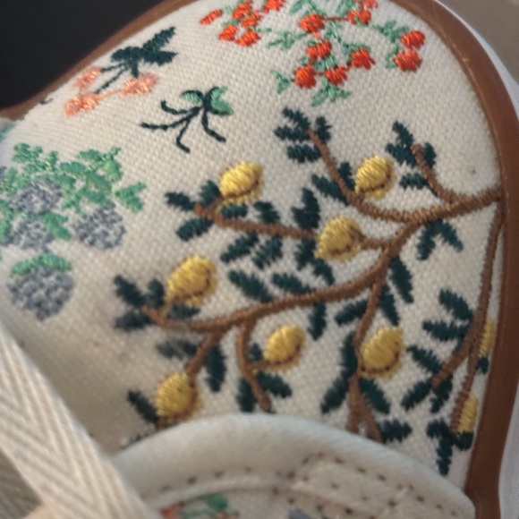 Keds X Rifle Paper Co Embroidered Sneakers - Picture 6 of 11